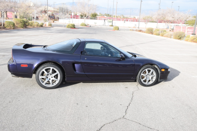 1995 Acura NSX in Purple over Tan