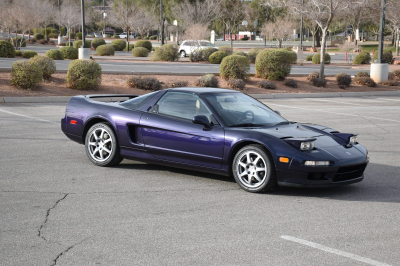 1995 Acura NSX in Purple over Tan
