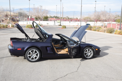 1995 Acura NSX in Purple over Tan