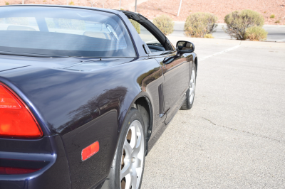 1995 Acura NSX in Purple over Tan