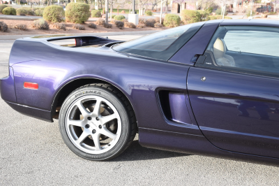 1995 Acura NSX in Purple over Tan