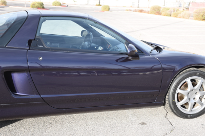 1995 Acura NSX in Purple over Tan