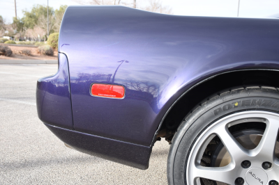 1995 Acura NSX in Purple over Tan