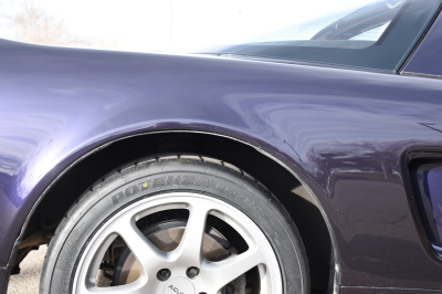 1995 Acura NSX in Purple over Tan