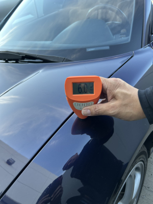 1995 Acura NSX in Purple over Tan