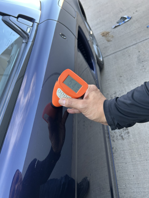 1995 Acura NSX in Purple over Tan