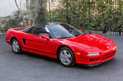 1992 Acura NSX in Formula Red over Black