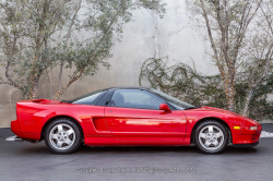 1992 Acura NSX in Formula Red over Black