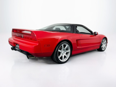 1992 Acura NSX in Formula Red over Black