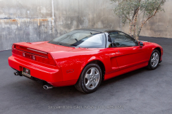 1992 Acura NSX in Formula Red over Black