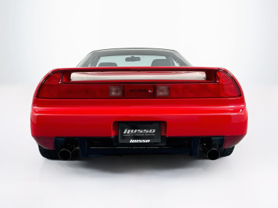 1992 Acura NSX in Formula Red over Black