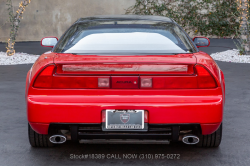 1992 Acura NSX in Formula Red over Black