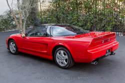 1992 Acura NSX in Formula Red over Black