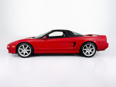 1992 Acura NSX in Formula Red over Black
