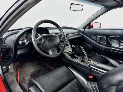 1992 Acura NSX in Formula Red over Black
