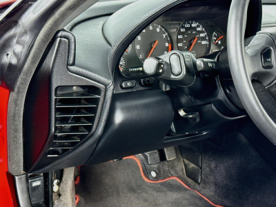 1992 Acura NSX in Formula Red over Black