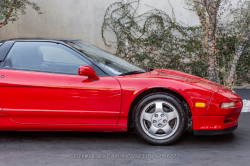 1992 Acura NSX in Formula Red over Black