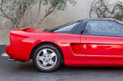 1992 Acura NSX in Formula Red over Black