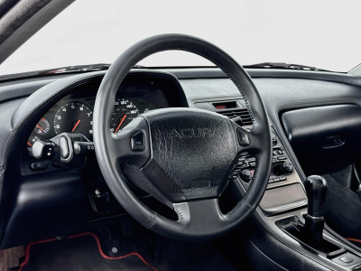 1992 Acura NSX in Formula Red over Black