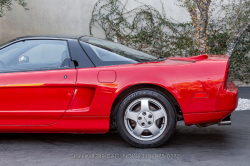 1992 Acura NSX in Formula Red over Black