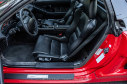 1992 Acura NSX in Formula Red over Black