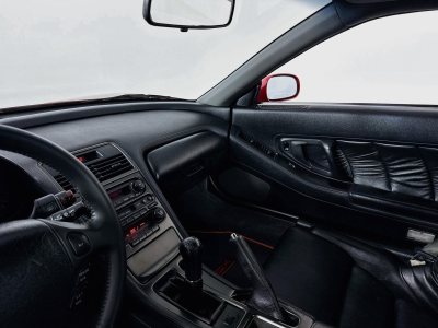 1992 Acura NSX in Formula Red over Black