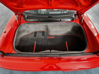 1992 Acura NSX in Formula Red over Black