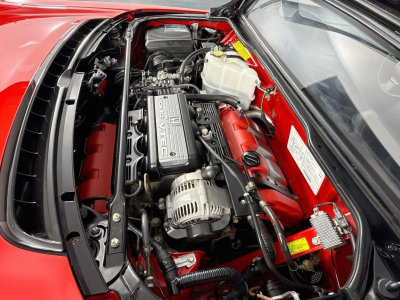 1992 Acura NSX in Formula Red over Black