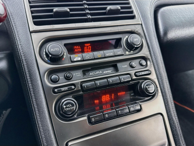 1992 Acura NSX in Formula Red over Black