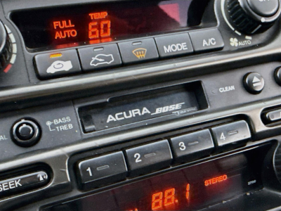 1992 Acura NSX in Formula Red over Black