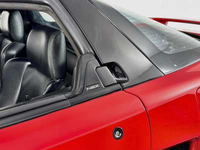 1992 Acura NSX in Formula Red over Black