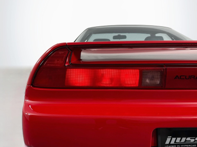 1992 Acura NSX in Formula Red over Black