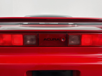 1992 Acura NSX in Formula Red over Black