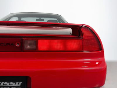 1992 Acura NSX in Formula Red over Black