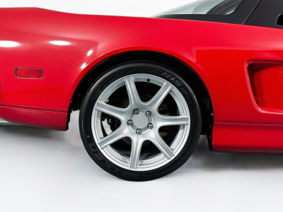 1992 Acura NSX in Formula Red over Black