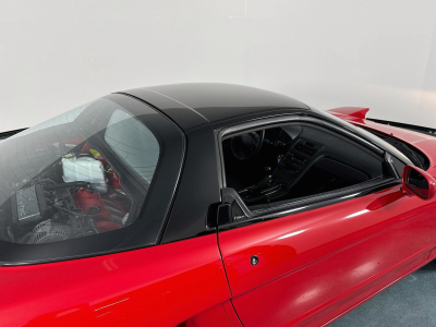 1992 Acura NSX in Formula Red over Black