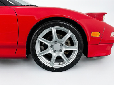 1992 Acura NSX in Formula Red over Black