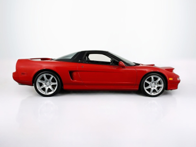 1992 Acura NSX in Formula Red over Black