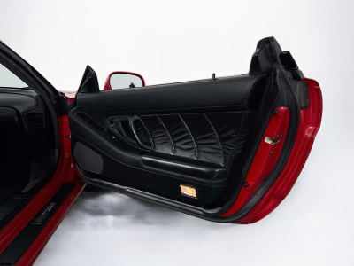 1992 Acura NSX in Formula Red over Black