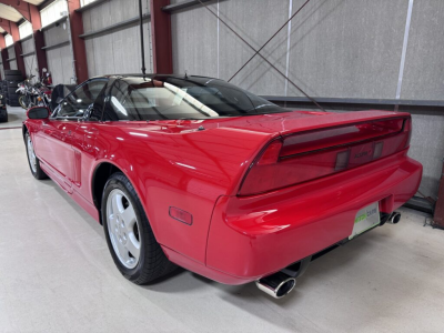 1991 Acura NSX in Formula Red over Ivory