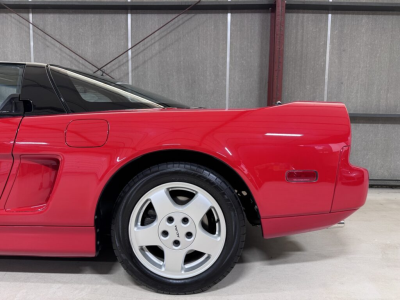 1991 Acura NSX in Formula Red over Ivory
