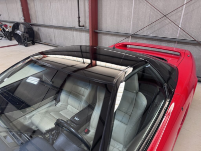 1991 Acura NSX in Formula Red over Ivory