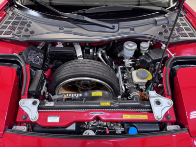 1991 Acura NSX in Formula Red over Ivory