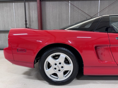 1991 Acura NSX in Formula Red over Ivory