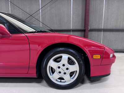 1991 Acura NSX in Formula Red over Ivory
