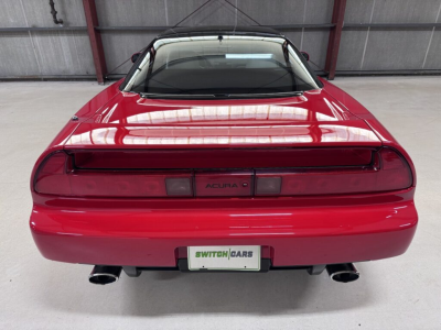 1991 Acura NSX in Formula Red over Ivory