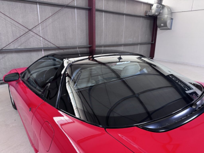 1991 Acura NSX in Formula Red over Ivory