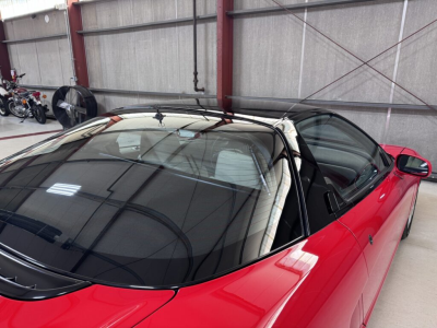 1991 Acura NSX in Formula Red over Ivory