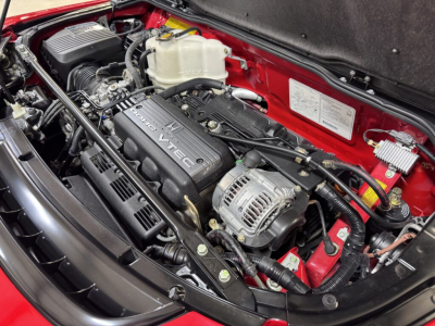 1991 Acura NSX in Formula Red over Ivory