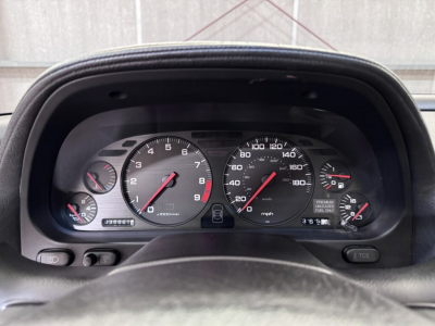 1991 Acura NSX in Formula Red over Ivory